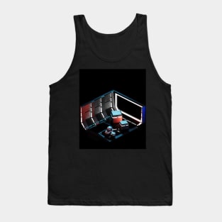 Sci-Fi Hanger 3D Tank Top